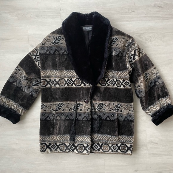 Vintage Novelti Coat - Picture 1 of 13